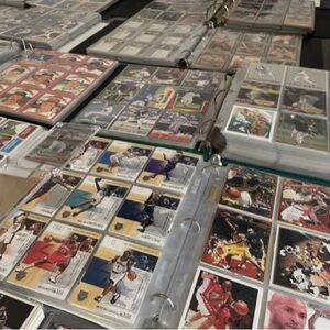 🔥250 MLB/NBA BINDER COLLECTION LOT HOF/RC/ALL STARS! STARTER COLLECTION L…🔥